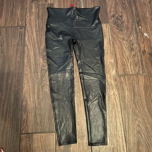 Spanx Faux Leather Leggings